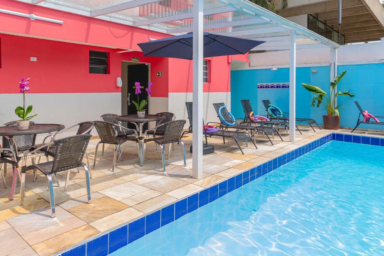 Pousada Sol Da Enseada Guaruja Inn - Piscina Aquecida Buitenkant foto