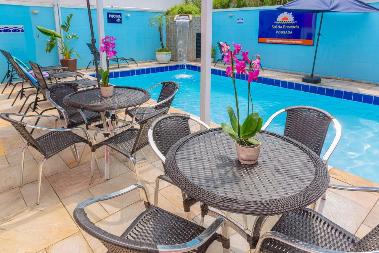 Pousada Sol Da Enseada Guaruja Inn - Piscina Aquecida Buitenkant foto